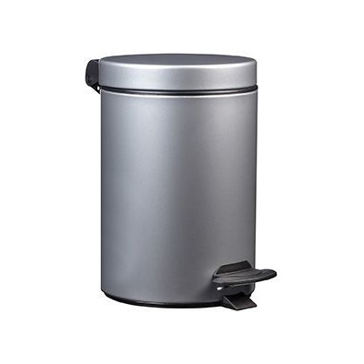 ROSSIGNOL SAS Pedálový odpadkový kôš Rossignol Cyjeu 90024, 3 L, sivý, RAL 9006