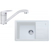 Set Franke G117 (dřez BSG 611-62 Bílá-led + baterie FC 9541.094 Bílá-led) 114.0440.697