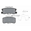 TEXTAR Sada brzdových platničiek kotúčovej brzdy 2358202