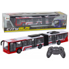LEAN TOYS Diaľkovo ovládaný mestský autobus RC červeno-biely