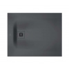 Duravit Sustano Sprchová vanička, 100x80 cm, DuraSolid, matná tmavosivá 720273650000000