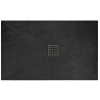 Sprchová vanička Stone Black Rock 90x120 (Sprchová vanička Stone Black Rock 90x120)