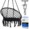 Záhradná závesná stolička - Stork Hamak Nest + bezplatná rukoväť (Hojdacia sieť Bocianie hniezdo + držadlo zdarma)