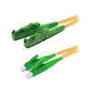 XtendLan FOP-E2LCA-D-3-9 FO patch E2000/APC-LC/APC, 9/125 duplex, LS0H, G.652d, 3M