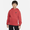 Nike Sportswear Tech Fleece Hoodie Juniors Univ Red 11-12 rokov