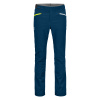 Pánske softshellové nohavice Ortovox Col Becchei Pants petrol blue L