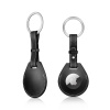 Puzdro kožené Apple Airtag čierne