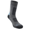 Karrimor 2 Pack Trekking Socks Juniors Grey/Sky Junior 1-6