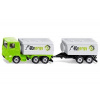 SIKU Super 1690 - Kamion s cisternou a vlekem 1:87