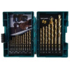 Makita D-67527 sada vrtákov do kovu HSS-TiN 1,5;2;2,5;3 a 3,2;3,5;4;4,5;5;5,5;6;6,5;7;8;10mm, 19ks