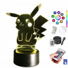 Stolová lampa pokémon Pikakchu 16 LED plexido (Stolová lampa pokémon Pikakchu 16 LED plexido)