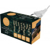 PR 60 LED girlanda, cencúle, teplé biele svetlo + blesk