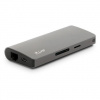 LMP USB-C Travel Dock 9 port - Space Gray Aluminium 18641