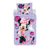 JERRY FABRICS MICRO Obliečky Minnie Purple 3 Polyester - mikrovlákno, 140/200, 70/90 cm