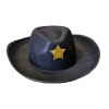 Kovbojský klobúk so zlatou hviezdou bez šnúrky