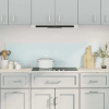 vidaXL Kuchynské zásteny 2 ks biele 80x60 cm tvrdené sklo - Biela - 96936-51623