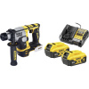 DEWALT SDS plus-aku vŕtacie kladivo 18 V/DC Li-Ion akumulátor 650 W bez kefiek; DCH172+DCB1104P2-QW