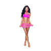 Dreamgirl 8680 HOT PINK Teacher’s Pet Women’s Sexy Schoolgirl Lingerie Costume Set (UK 6