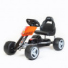 Detská šliapacia motokára Go-kart Baby Mix Speedy červená Červená