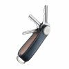 Kožená kľúčenka Orbitkey 2.0 tmavomodrá so svetlým prešitím
