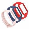 Sada 3x remienok pre Xiaomi Smart Mi Band 9 Active smartwatch náramok rámček