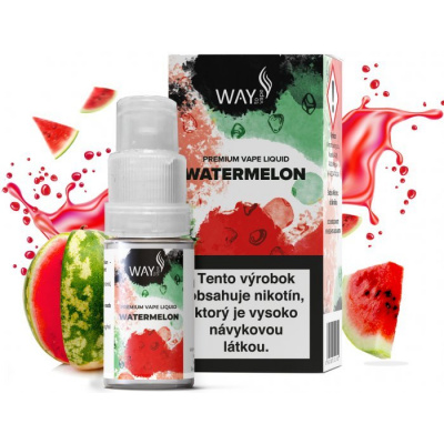 WAY to Vape liquid - Watermelon 10ml / 3mg