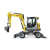 Siku Super 3560 pracovný stroj kolesové rýpadlo Wacker Neuson EW65 1:50