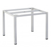 KETTLER Stolová kostra CUBIC 95x95cm - strieborná
