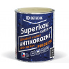 SUPERKOV® SATIN Antikorozní syntetická barva na kov Odstín (barva): RAL 7032 - štěrková šedá, Velikost balení: 0,8 kg, Stupeň lesku: pololesk