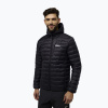 Pánska páperová bunda Jack Wolfskin Passamani Down Hoody phantom