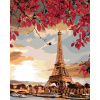 ZUTY Maľovanie podľa čísel - PARÍŽ A JESEŇ Rámovanie: vypnuté plátno na rám, Rozmer: 40x50 cm