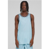 Men's Fishnet Tank Top - Blue svetlomodrá 3XL Urban Classics 4065812653703