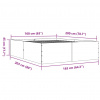 vidaXL Posteľný rám biely 160x200 cm kompozitné drevo - Biela - 139959-86383
