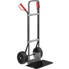 Rudla na vrecia, čierna ,lopata š x h 450 x 350 mm, čierna EUROKRAFTpro