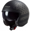 Prilba LS2 OF599 Spitfire Matt Black Flag M. (Prilba LS2 OF599 Spitfire Matt Black Flag M.)