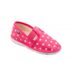 Papuče RAK ružové bodky Veľkosť: 27