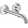AXOR One 2-otvorová páková umývadlová batéria pod omietku, pre nástennú montáž, výtok 220 mm, chróm, 48120000