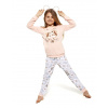 Dievčenské pyžamo Cornette Squirrel 977/154 Kids Farba: Ružová, Veľkosť: 98-104