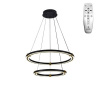 NEDES J4342/B Závesné LED svietidlo 130W, 3000K-6500K, 7800lm, IP20, DO, stmievanie, čierna/zlatá