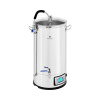 Royal Catering Kotol na varenie piva - 50 l - 3 000 W - 25 - 100 °C - nehrdzavejúca oceľ - LCD displej - časovač RCBM-50N