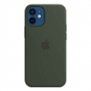 Apple iPhone 12 mini Silicone Case with MagSafe, cyprus green MHKR3ZM/A