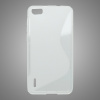 Puzdro gumené Huawei Honor 6 transparentné