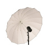 Štúdiový dáždnik BW-185 / čierny-biely 185 cm, Terronic