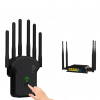 Bezdrôtový zosilňovač wifi signálu dvojpásmový 1200M čierny