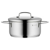 WMF Hrniec s pokrievkou Mini nízky 16 cm 1,5 l nerezová oceľ indukcia plyn