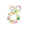 Intex Nafukovacie koleso Lively Print 61cm 59241