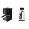 Gaggia Classic UP, black + Eureka Mignon Zero, CR white