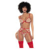 Mapalé 3-Piece Bra Set With Cutout
