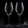 Poháre na víno STAR 470 ml 2 ks + pieskovanie (BBohemian crystal + svadobné gravírovanie)