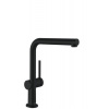 HansGrohe M54 - Drezová batéria Talis s výsuvnou koncovkou, matná čierna 72808670